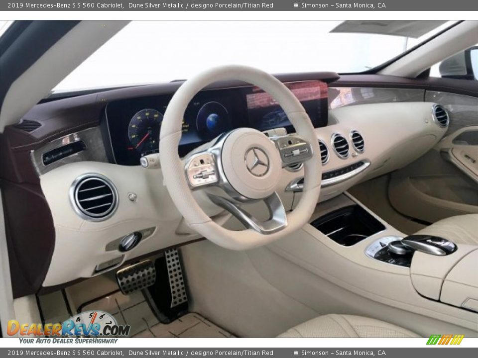 Dashboard of 2019 Mercedes-Benz S S 560 Cabriolet Photo #4