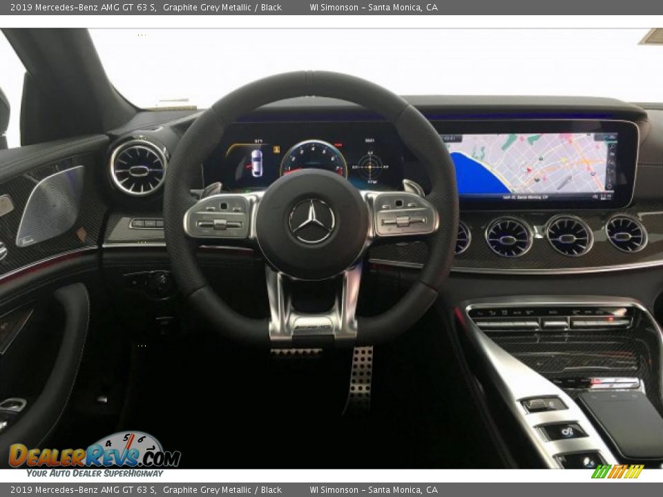 2019 Mercedes-Benz AMG GT 63 S Steering Wheel Photo #4