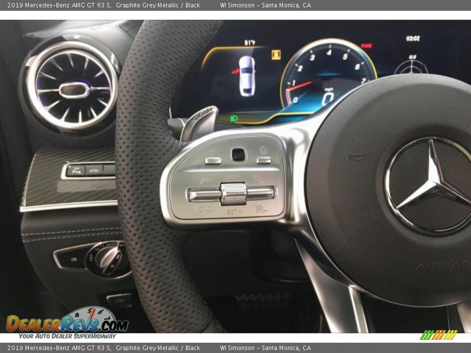 2019 Mercedes-Benz AMG GT 63 S Steering Wheel Photo #18