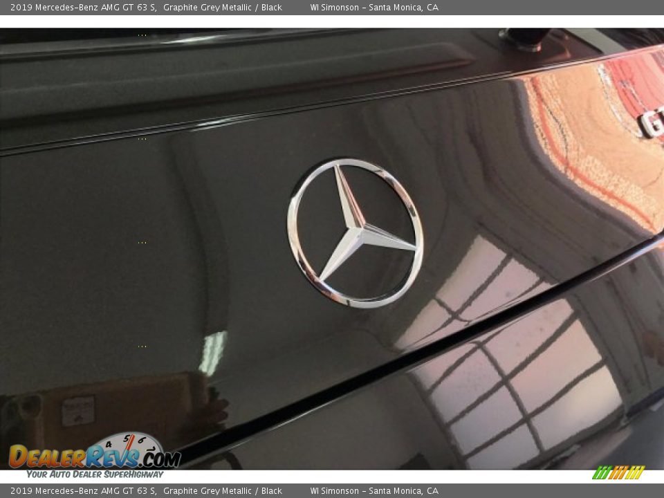 2019 Mercedes-Benz AMG GT 63 S Graphite Grey Metallic / Black Photo #27