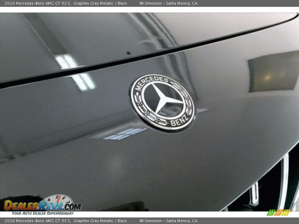2019 Mercedes-Benz AMG GT 63 S Graphite Grey Metallic / Black Photo #33
