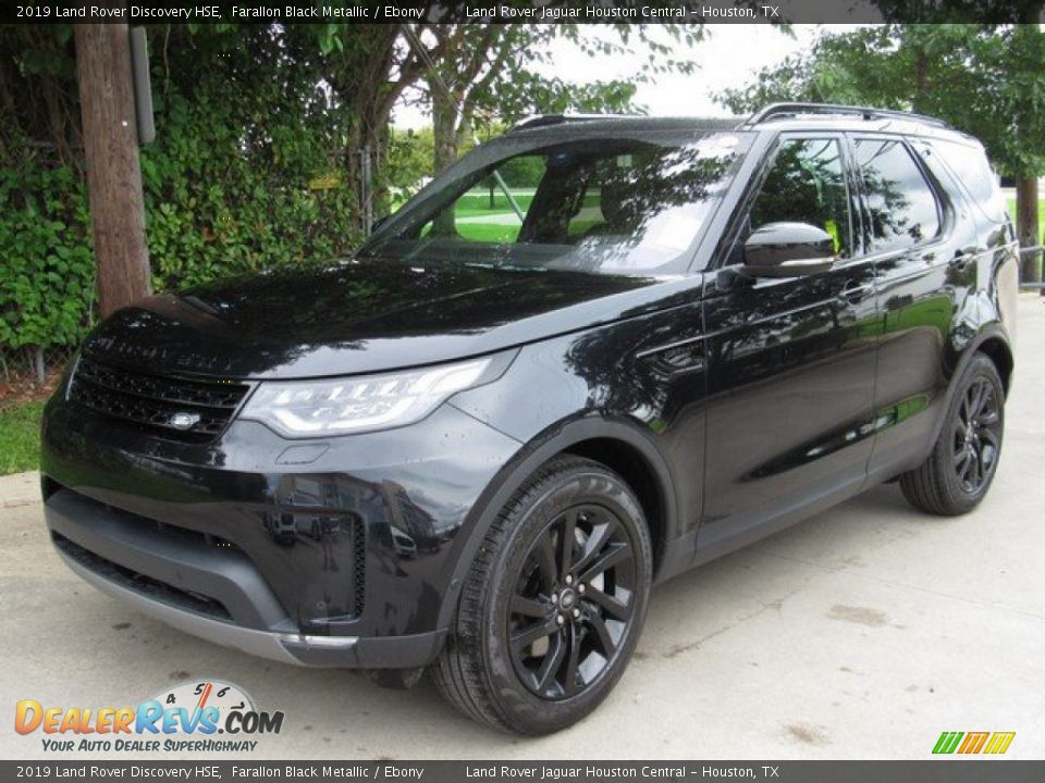 2019 Land Rover Discovery HSE Farallon Black Metallic / Ebony Photo #10