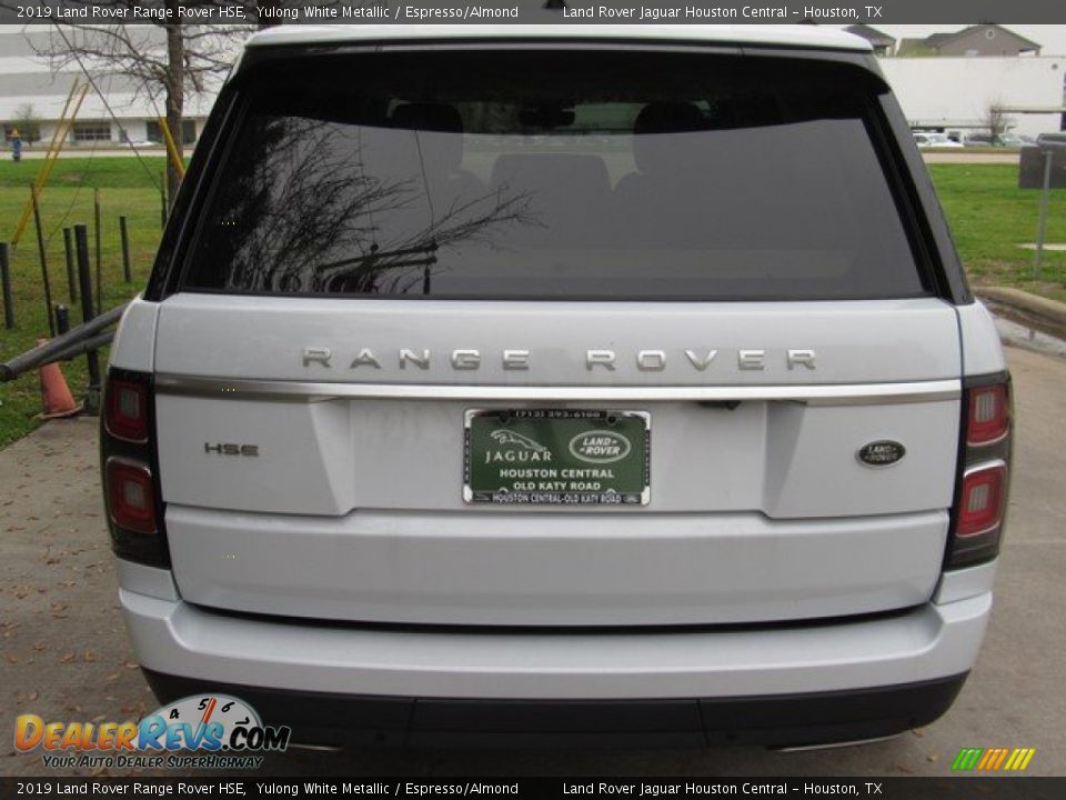 2019 Land Rover Range Rover HSE Yulong White Metallic / Espresso/Almond Photo #8