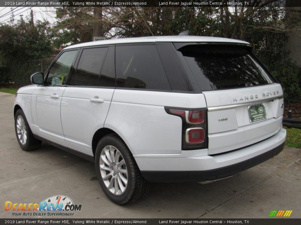 2019 Land Rover Range Rover HSE Yulong White Metallic / Espresso/Almond Photo #12