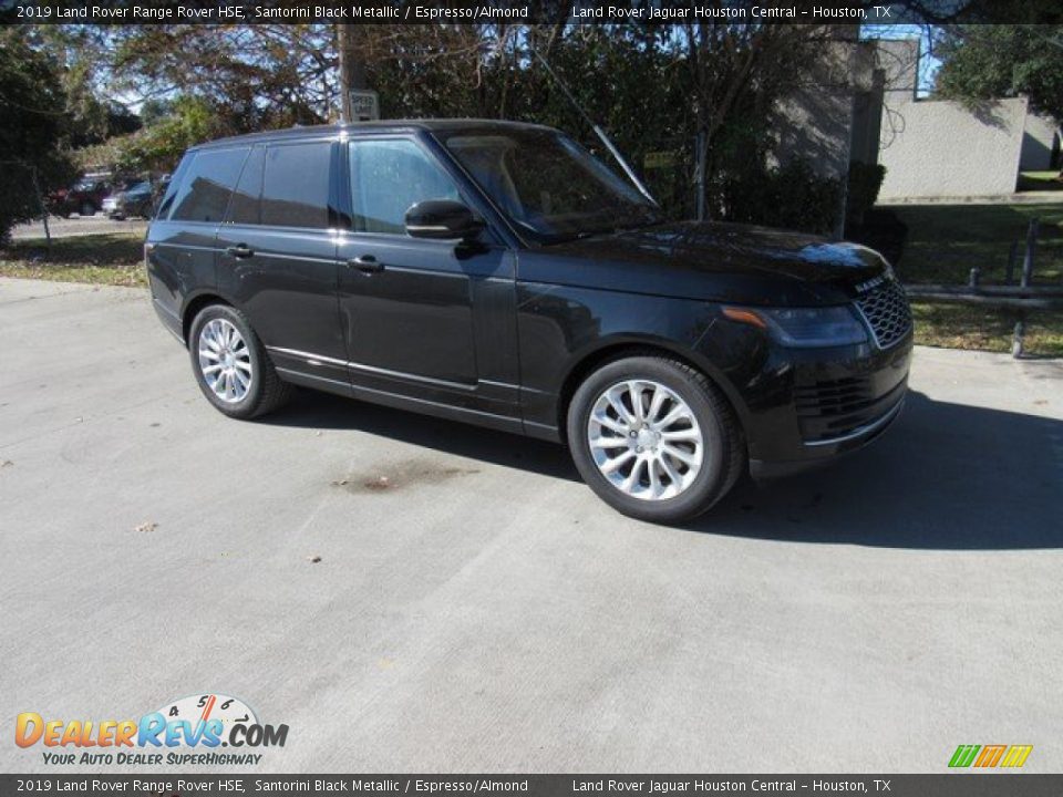 2019 Land Rover Range Rover HSE Santorini Black Metallic / Espresso/Almond Photo #1