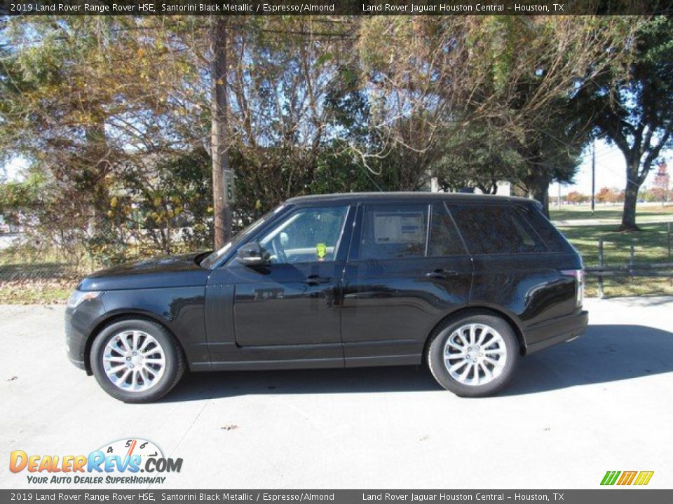 2019 Land Rover Range Rover HSE Santorini Black Metallic / Espresso/Almond Photo #11