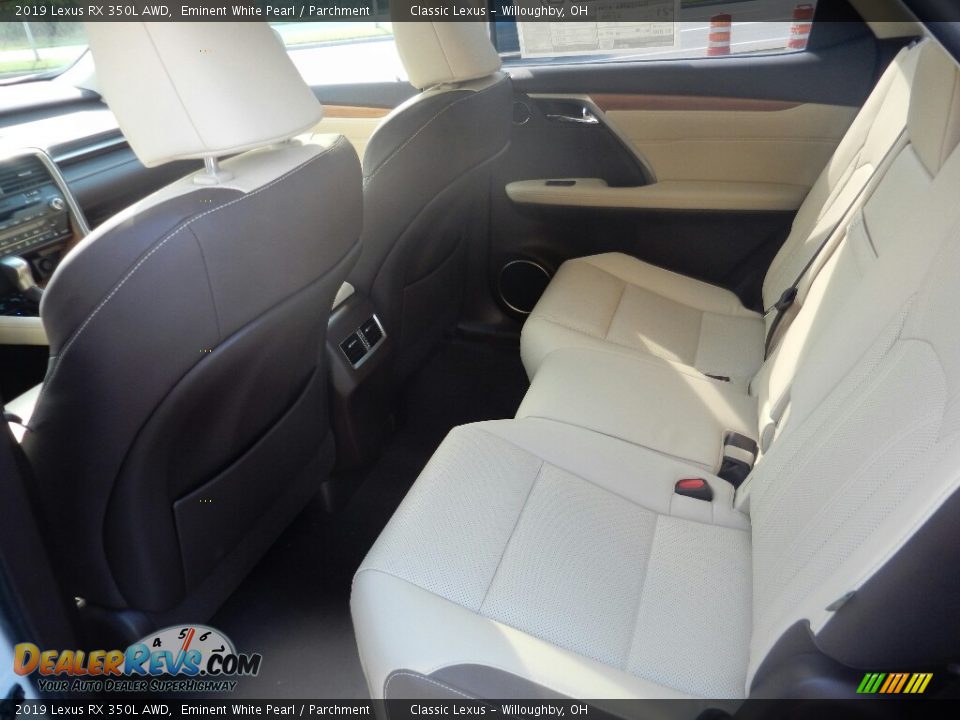 2019 Lexus RX 350L AWD Eminent White Pearl / Parchment Photo #3