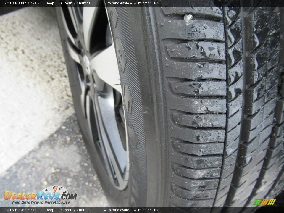 2018 Nissan Kicks SR Deep Blue Pearl / Charcoal Photo #8