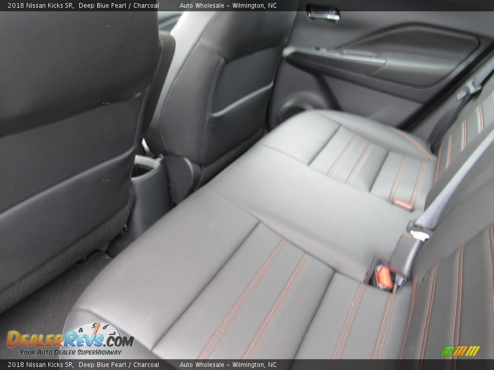 2018 Nissan Kicks SR Deep Blue Pearl / Charcoal Photo #11