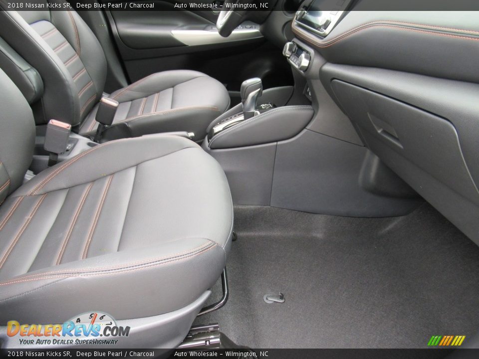 2018 Nissan Kicks SR Deep Blue Pearl / Charcoal Photo #12