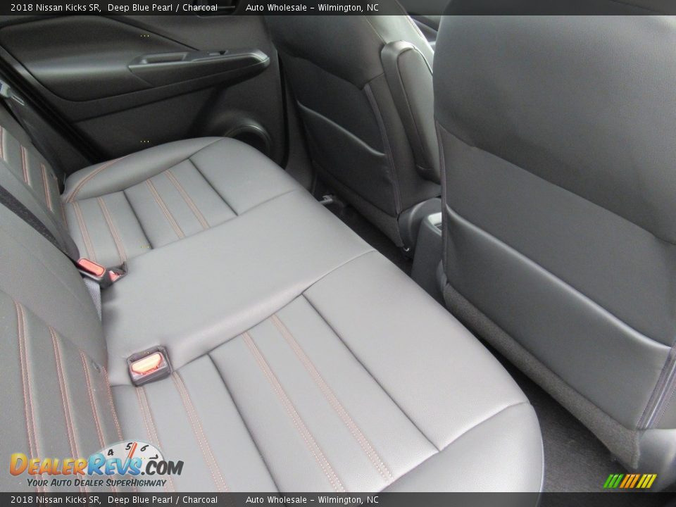 2018 Nissan Kicks SR Deep Blue Pearl / Charcoal Photo #13