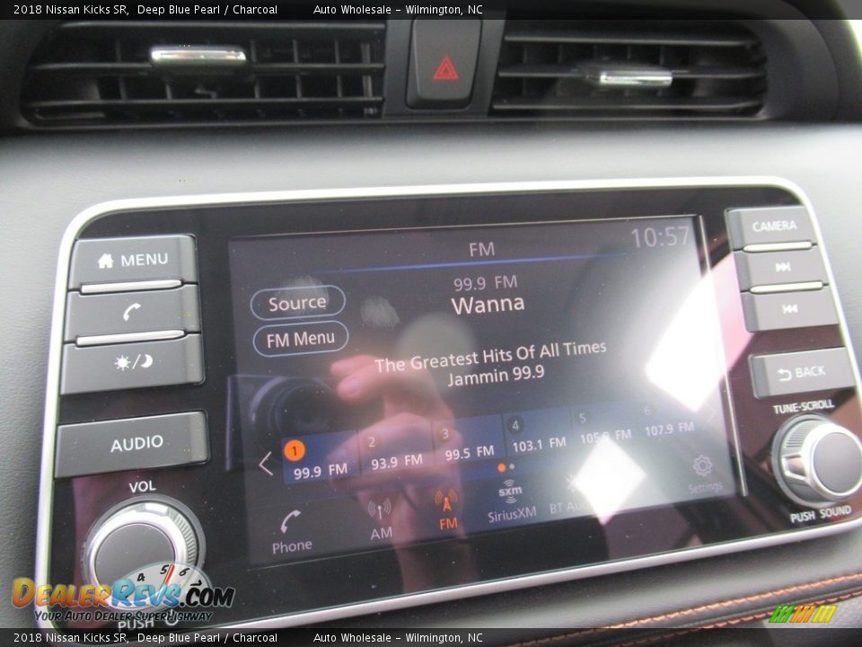 2018 Nissan Kicks SR Deep Blue Pearl / Charcoal Photo #16