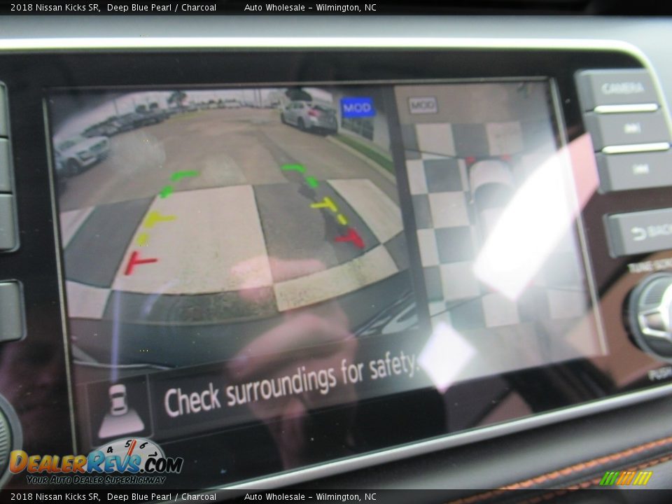 2018 Nissan Kicks SR Deep Blue Pearl / Charcoal Photo #18