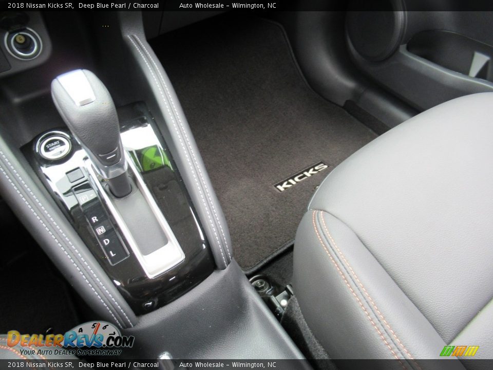 2018 Nissan Kicks SR Deep Blue Pearl / Charcoal Photo #19