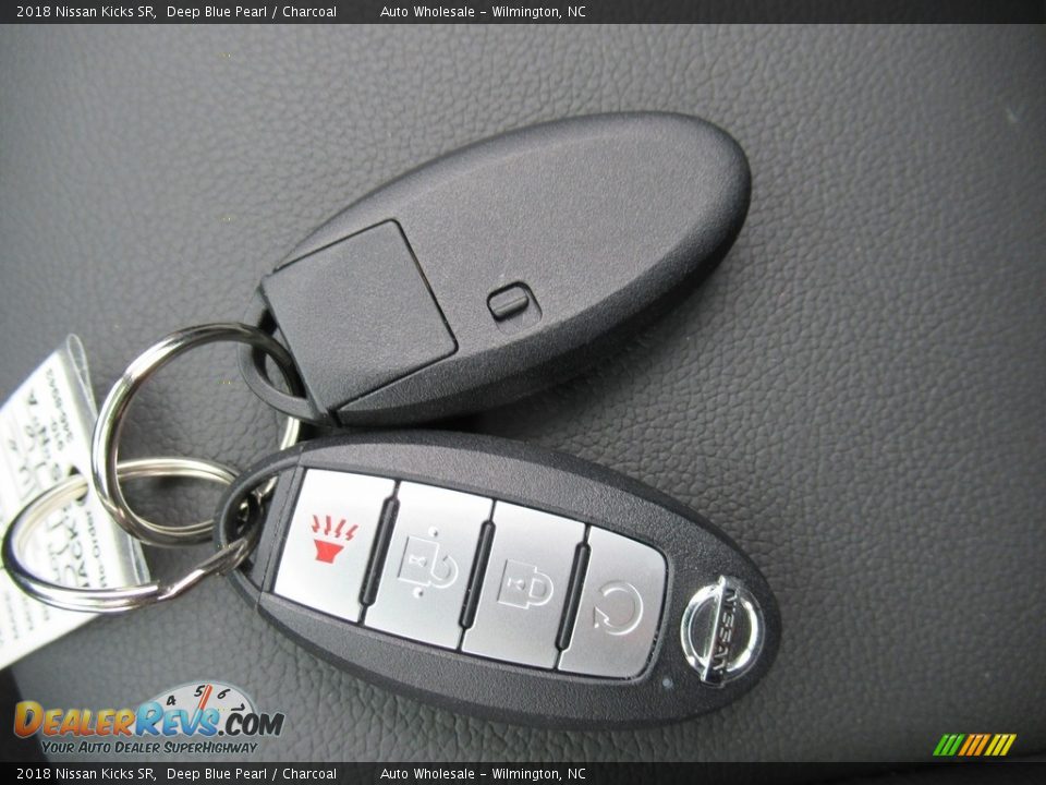 2018 Nissan Kicks SR Deep Blue Pearl / Charcoal Photo #20