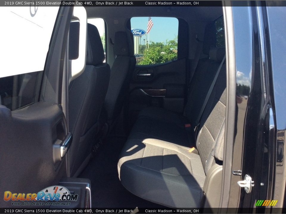 2019 GMC Sierra 1500 Elevation Double Cab 4WD Onyx Black / Jet Black Photo #21