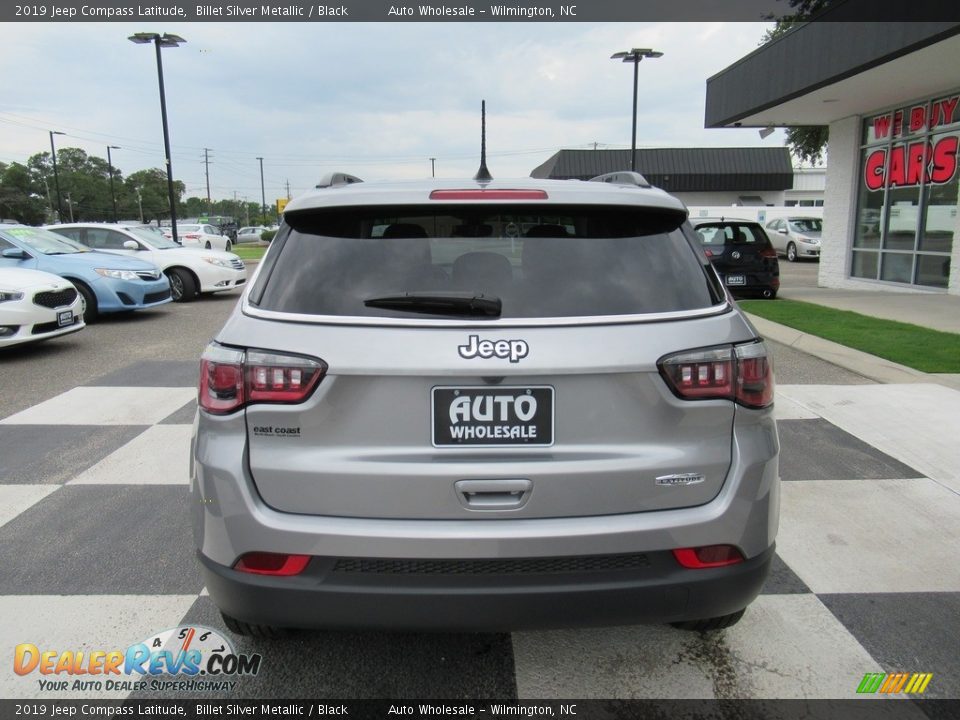 2019 Jeep Compass Latitude Billet Silver Metallic / Black Photo #4