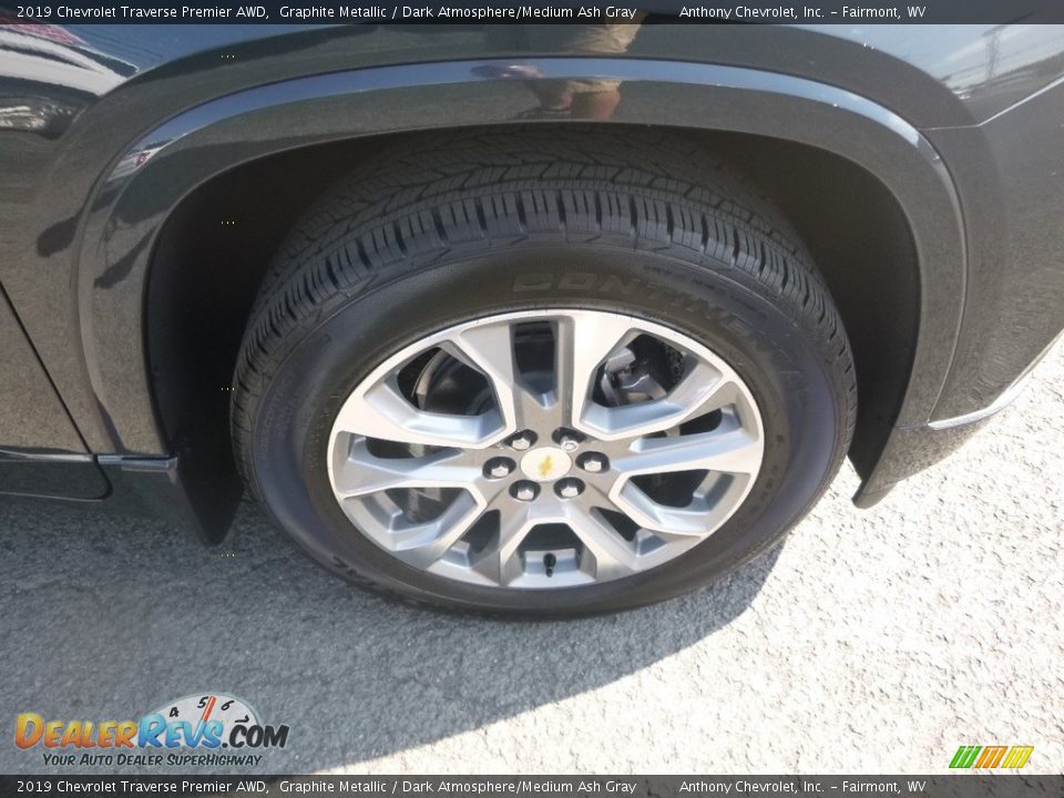 2019 Chevrolet Traverse Premier AWD Graphite Metallic / Dark Atmosphere/Medium Ash Gray Photo #2