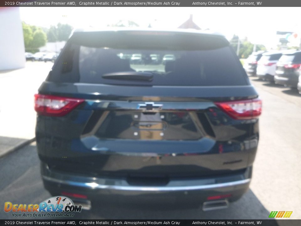 2019 Chevrolet Traverse Premier AWD Graphite Metallic / Dark Atmosphere/Medium Ash Gray Photo #5