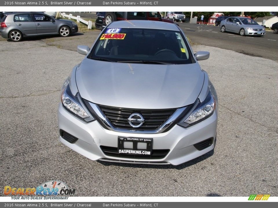 2016 Nissan Altima 2.5 S Brilliant Silver / Charcoal Photo #2