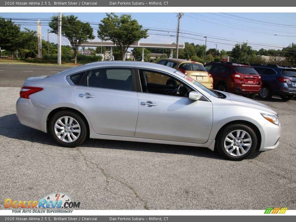 2016 Nissan Altima 2.5 S Brilliant Silver / Charcoal Photo #4