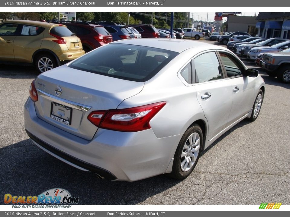 2016 Nissan Altima 2.5 S Brilliant Silver / Charcoal Photo #5