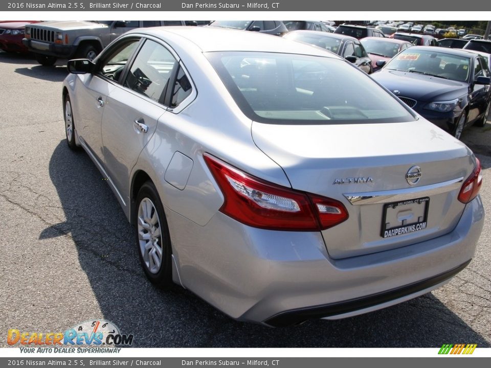 2016 Nissan Altima 2.5 S Brilliant Silver / Charcoal Photo #7