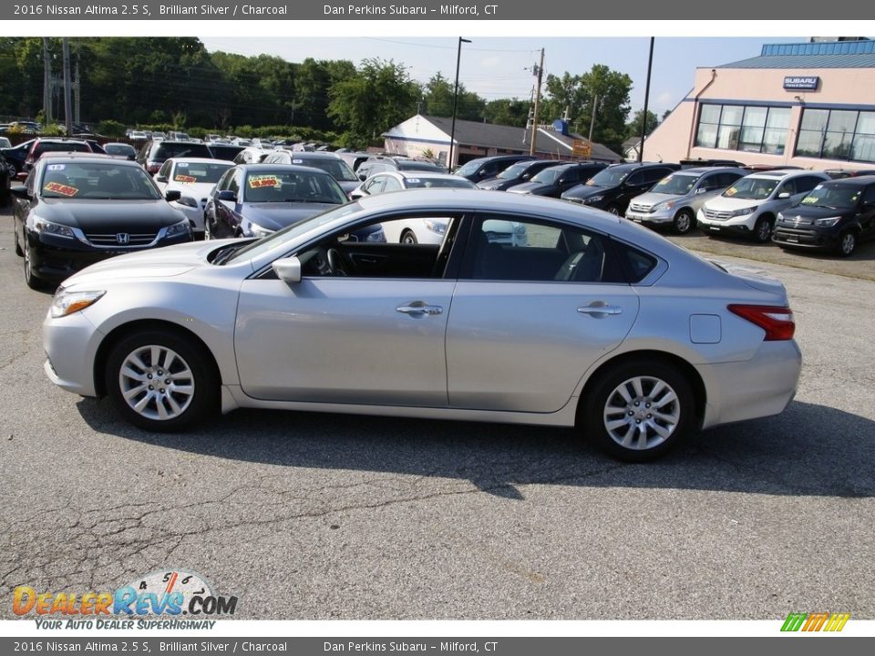 2016 Nissan Altima 2.5 S Brilliant Silver / Charcoal Photo #8