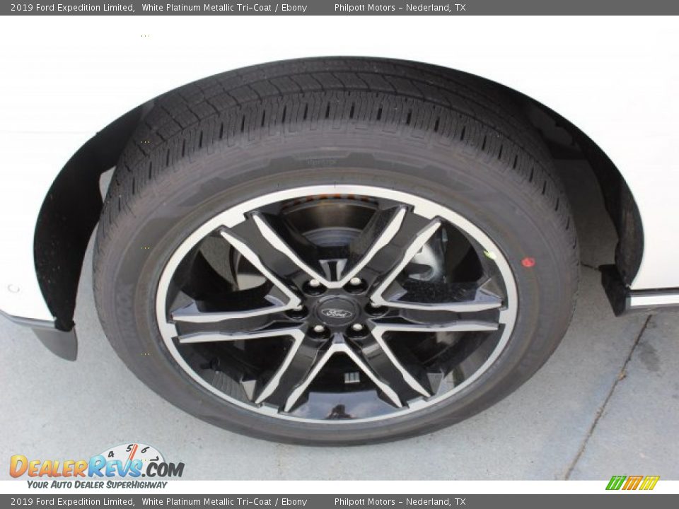 2019 Ford Expedition Limited White Platinum Metallic Tri-Coat / Ebony Photo #5