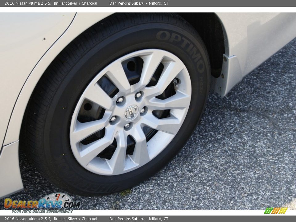 2016 Nissan Altima 2.5 S Brilliant Silver / Charcoal Photo #23