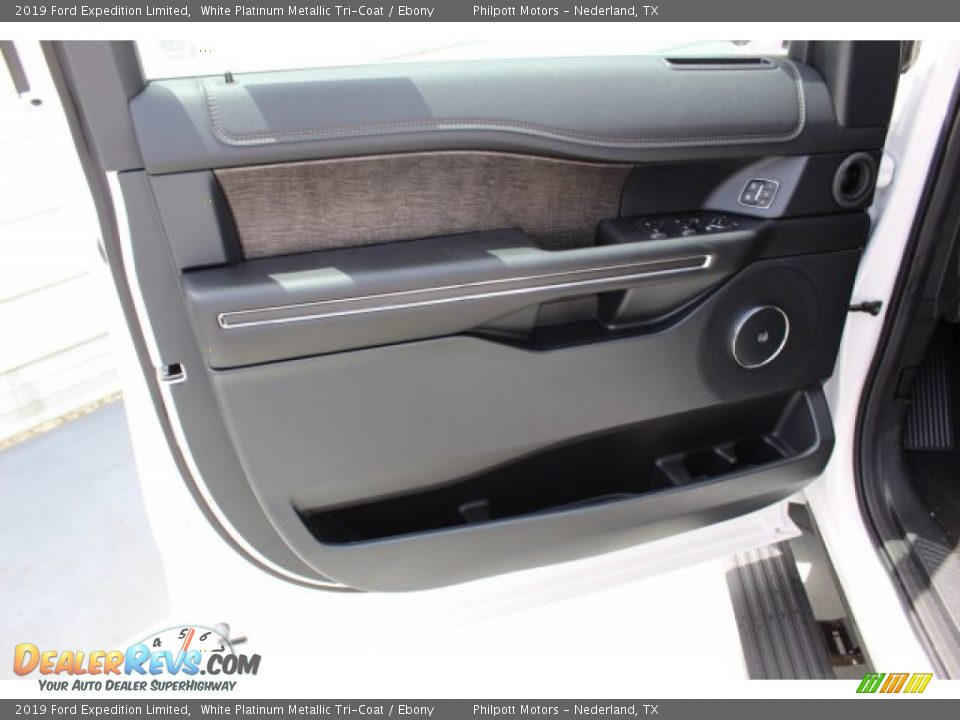 2019 Ford Expedition Limited White Platinum Metallic Tri-Coat / Ebony Photo #9
