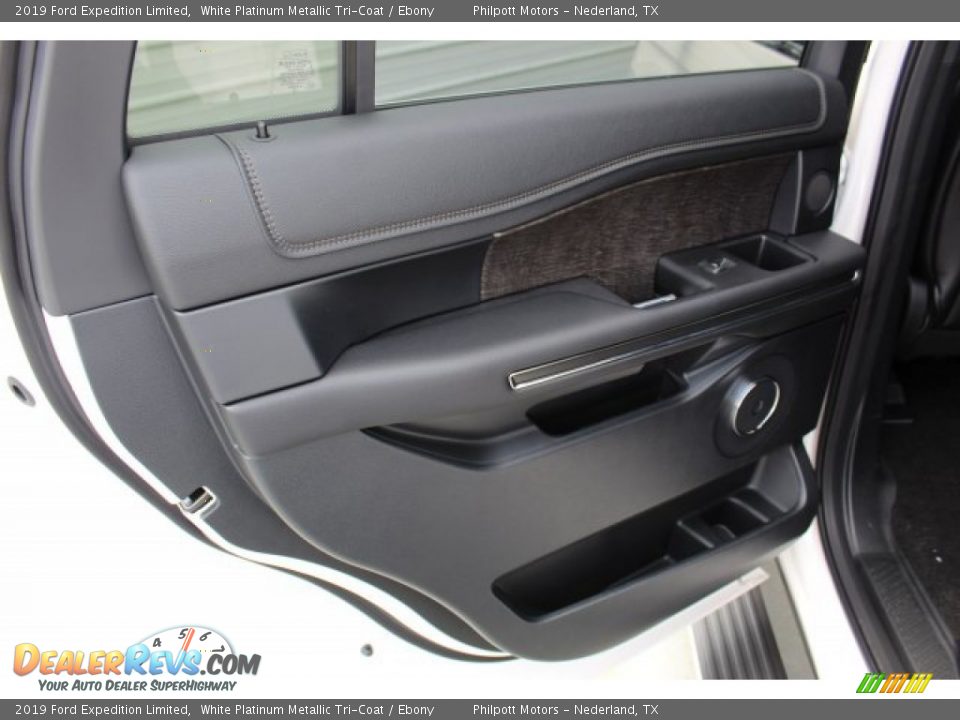 2019 Ford Expedition Limited White Platinum Metallic Tri-Coat / Ebony Photo #18
