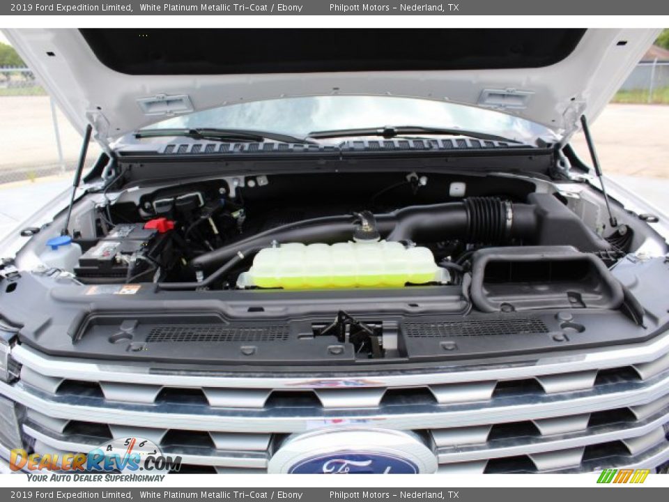 2019 Ford Expedition Limited White Platinum Metallic Tri-Coat / Ebony Photo #23