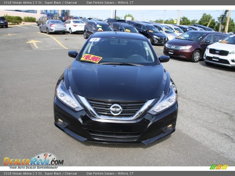 2018 Nissan Altima 2.5 SV Super Black / Charcoal Photo #2