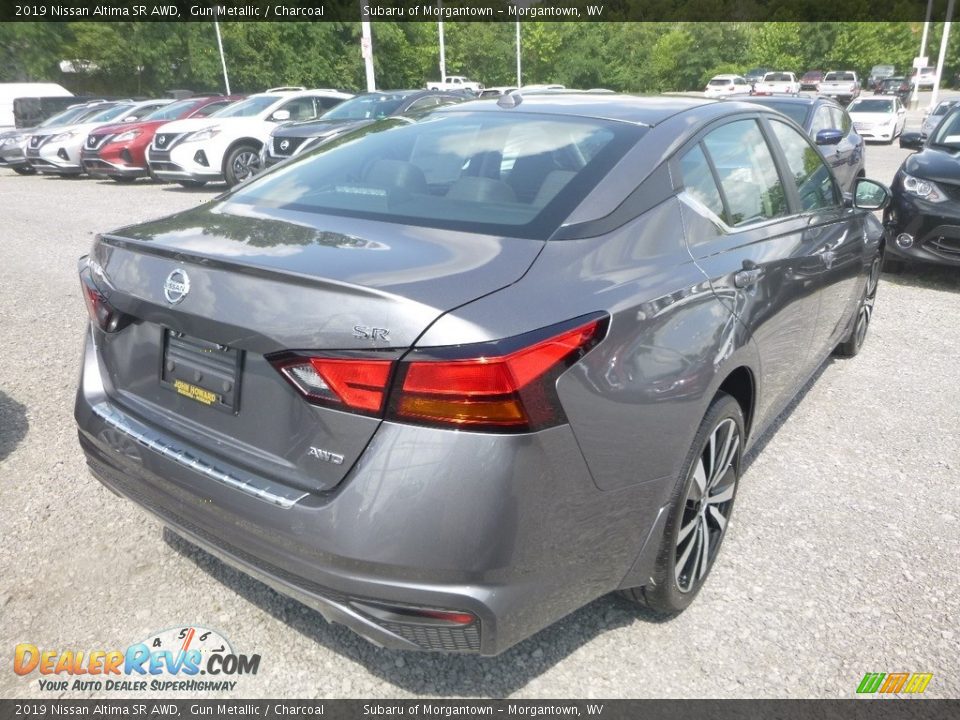 2019 Nissan Altima SR AWD Gun Metallic / Charcoal Photo #4