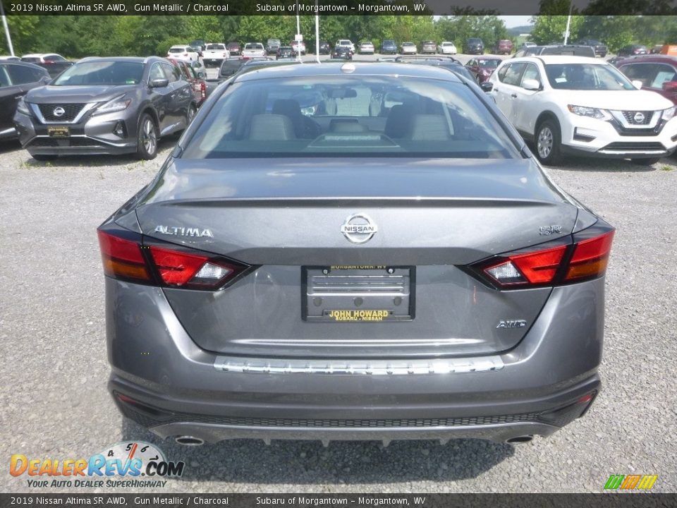 2019 Nissan Altima SR AWD Gun Metallic / Charcoal Photo #5