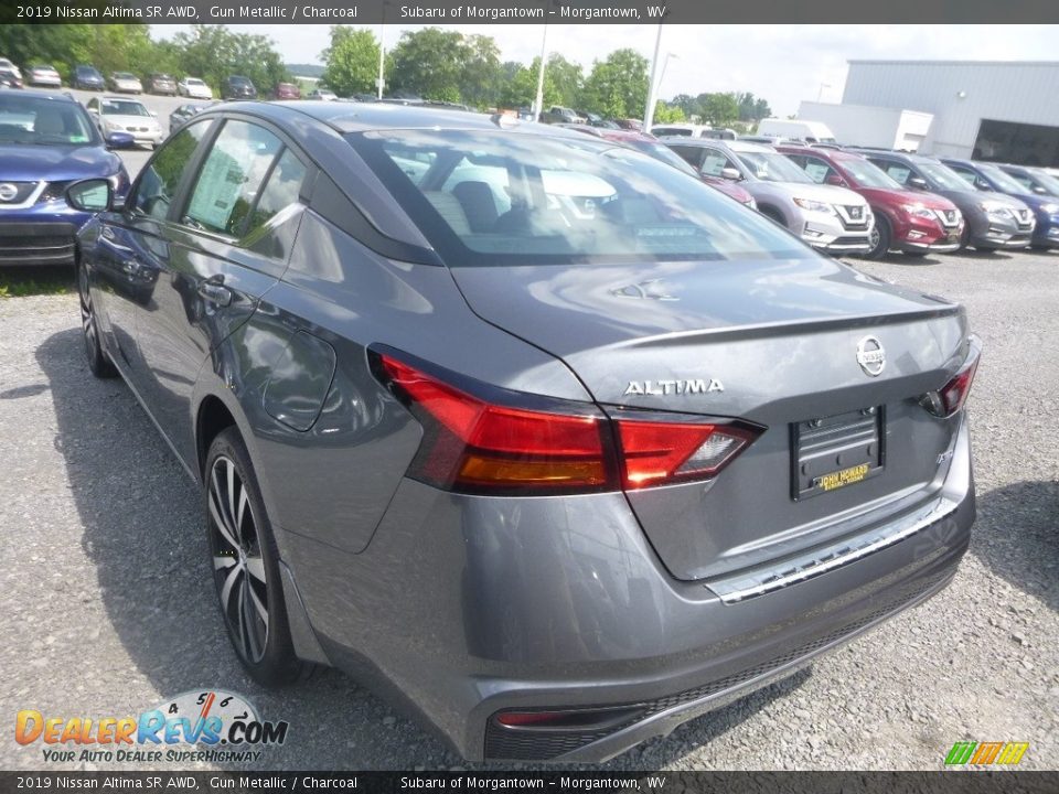 2019 Nissan Altima SR AWD Gun Metallic / Charcoal Photo #6