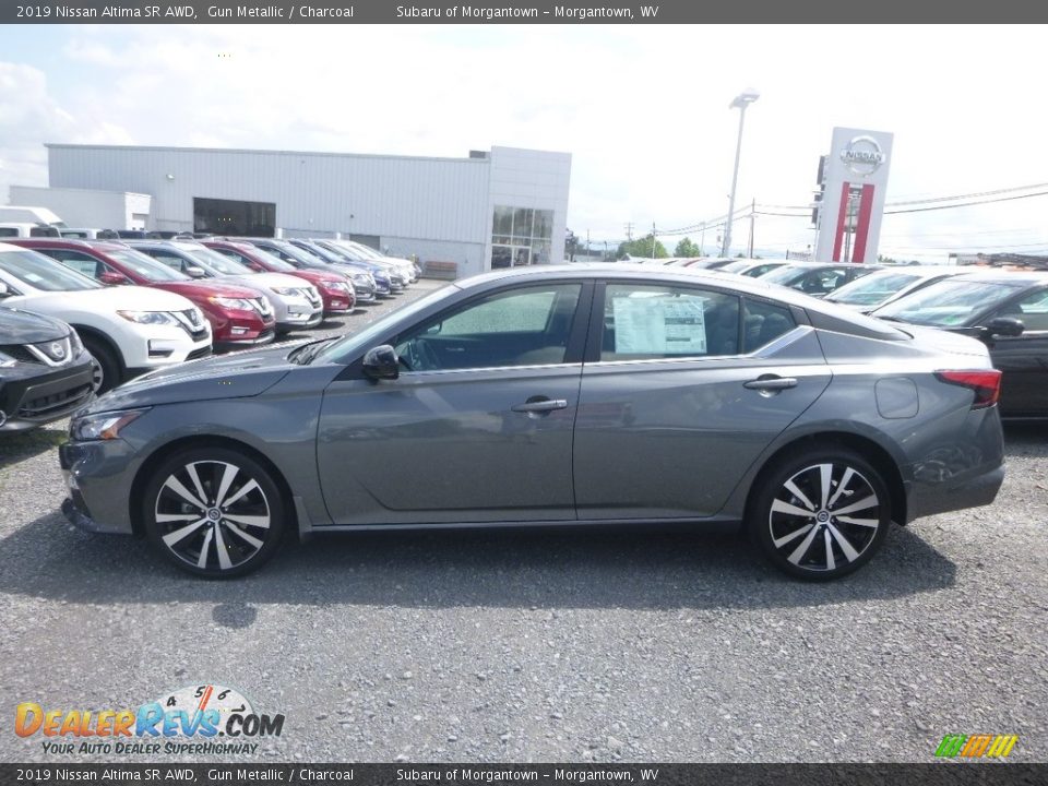 2019 Nissan Altima SR AWD Gun Metallic / Charcoal Photo #7