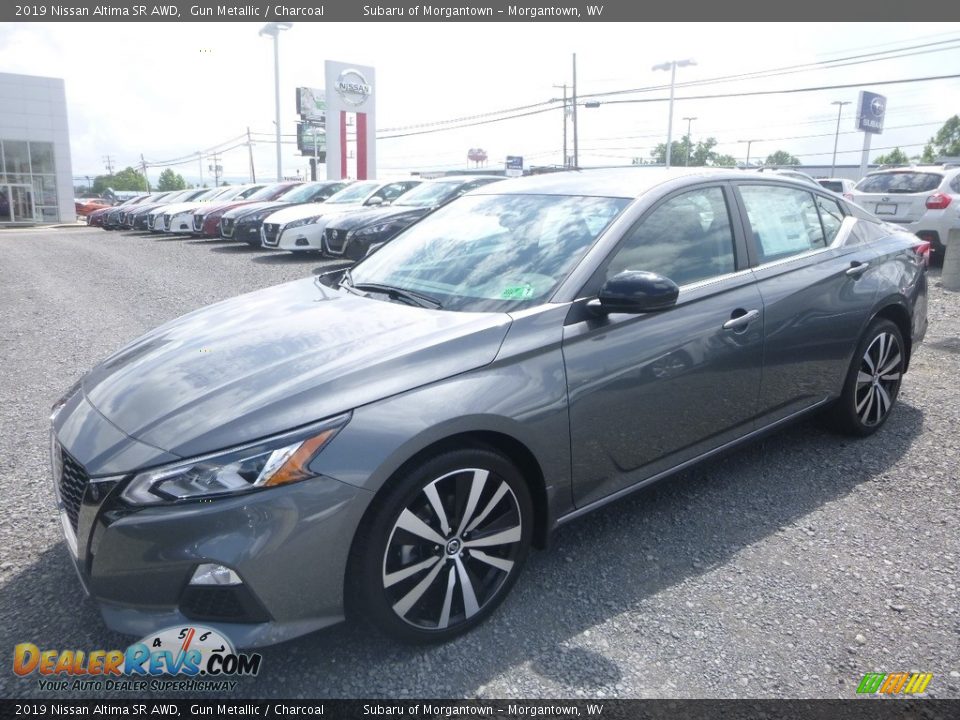 2019 Nissan Altima SR AWD Gun Metallic / Charcoal Photo #8