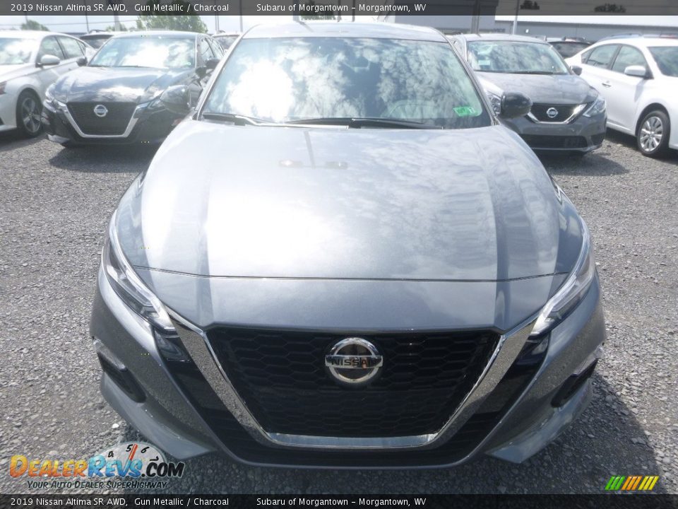 2019 Nissan Altima SR AWD Gun Metallic / Charcoal Photo #9