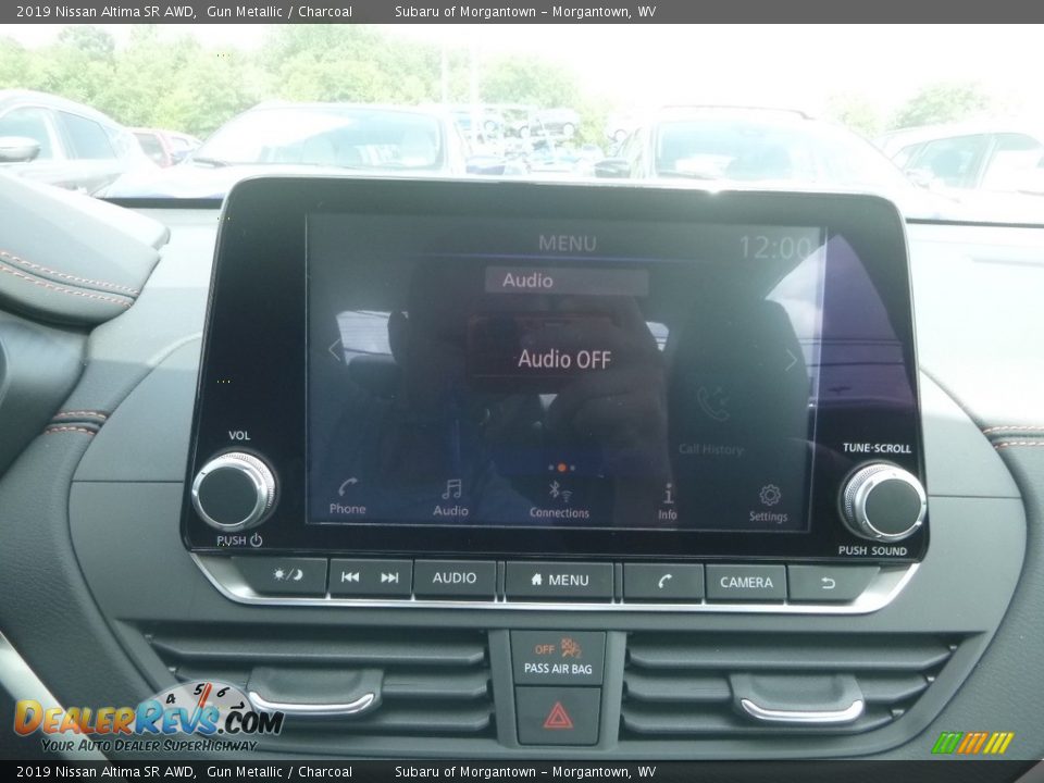 2019 Nissan Altima SR AWD Gun Metallic / Charcoal Photo #17