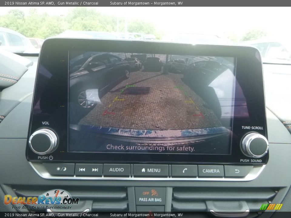 2019 Nissan Altima SR AWD Gun Metallic / Charcoal Photo #18
