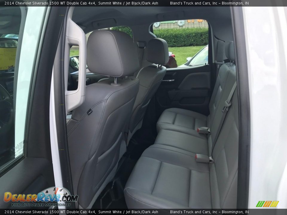 2014 Chevrolet Silverado 1500 WT Double Cab 4x4 Summit White / Jet Black/Dark Ash Photo #13