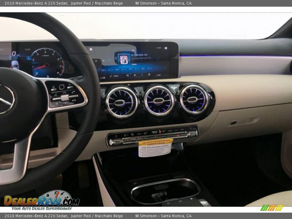 2019 Mercedes-Benz A 220 Sedan Jupiter Red / Macchiato Beige Photo #6