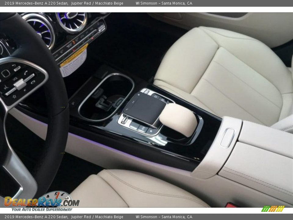 2019 Mercedes-Benz A 220 Sedan Jupiter Red / Macchiato Beige Photo #7