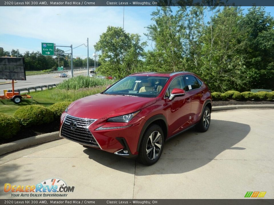 Front 3/4 View of 2020 Lexus NX 300 AWD Photo #1