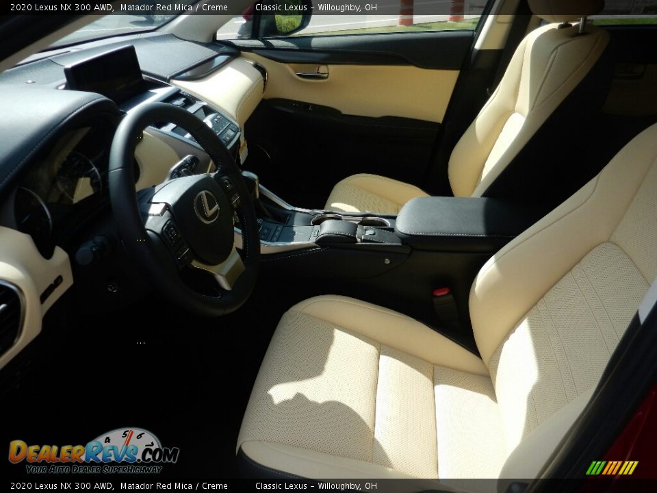 2020 Lexus NX 300 AWD Matador Red Mica / Creme Photo #2