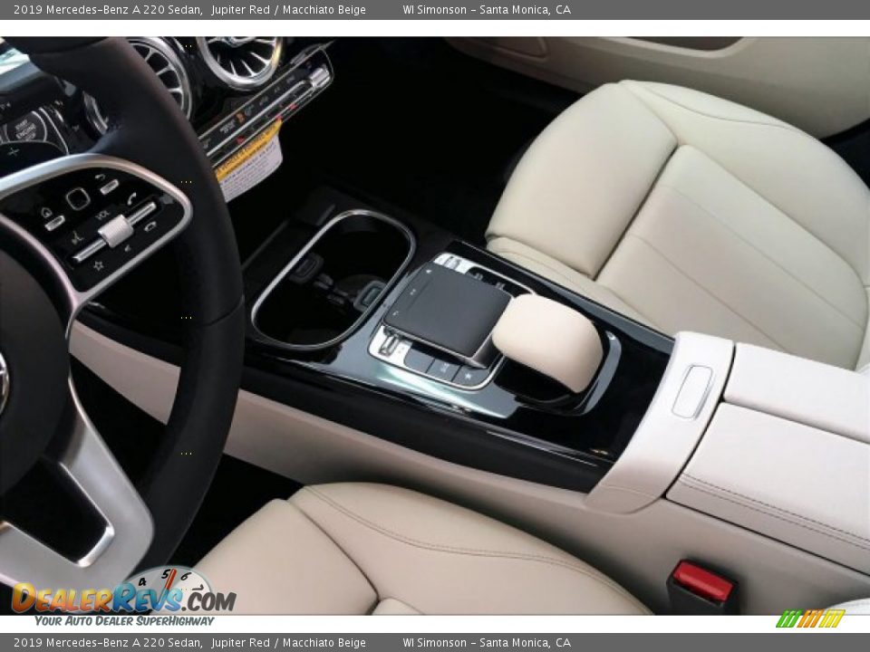 2019 Mercedes-Benz A 220 Sedan Jupiter Red / Macchiato Beige Photo #7