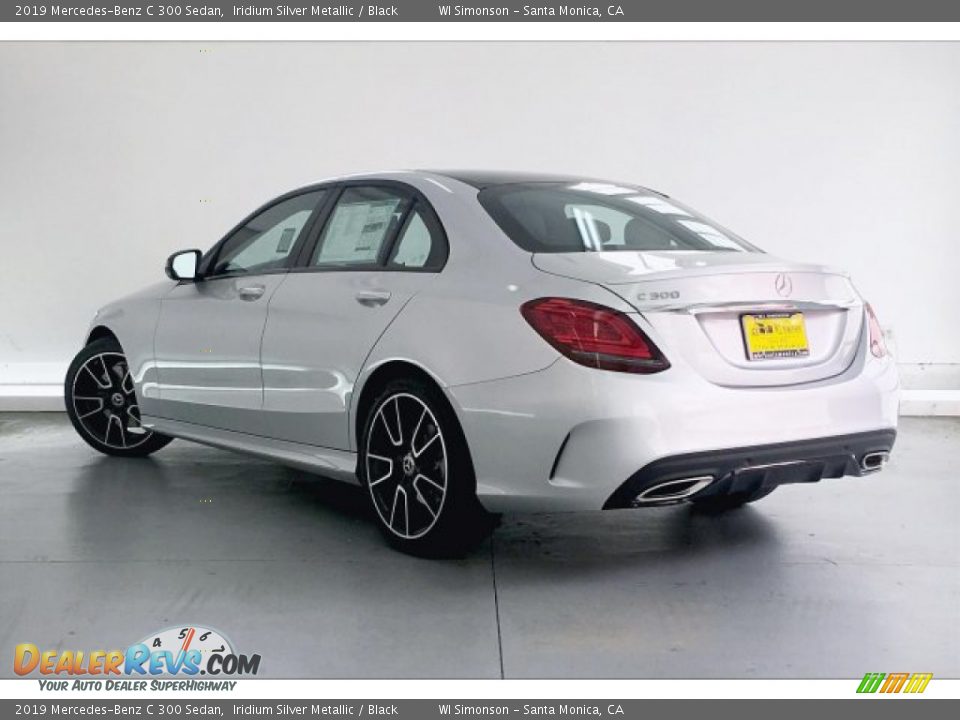 2019 Mercedes-Benz C 300 Sedan Iridium Silver Metallic / Black Photo #2