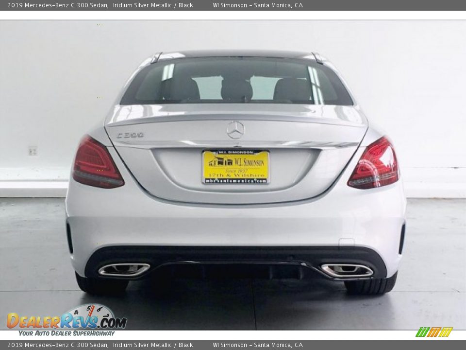 2019 Mercedes-Benz C 300 Sedan Iridium Silver Metallic / Black Photo #3